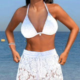 Sofía™ | Elegantní hladké krajkové bikiny