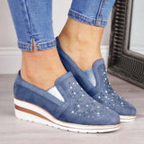 Confortáveis sapatos de plataforma