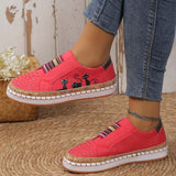 Confortáveis Sapatos com Padrão de Gato