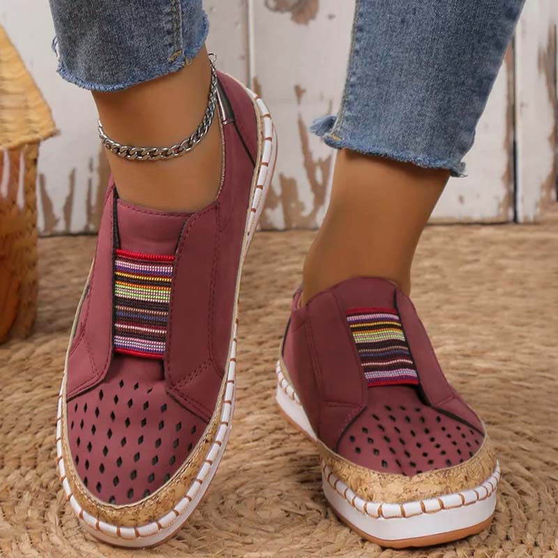 Confortáveis Sapatos com Padrão de Gato