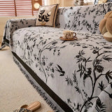 Elegante capa chenille para sofá