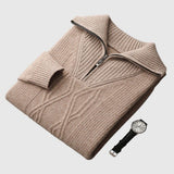 Perla - Svetr se zipem Taranto Merino Wool