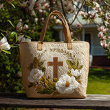Handmade bag - Květinový kříž