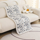 Quilt acolchoado com padrão de mosaico