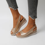 Cyrielle™ — Sandály na platformě, espadrilkový styl, elegantní letní vzhled