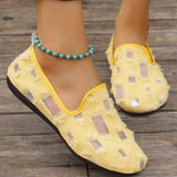 Confortáveis Sapatos de Malha Respirável
