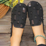 Confortáveis Sapatos de Malha Respirável