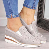 Confortáveis sapatos de plataforma