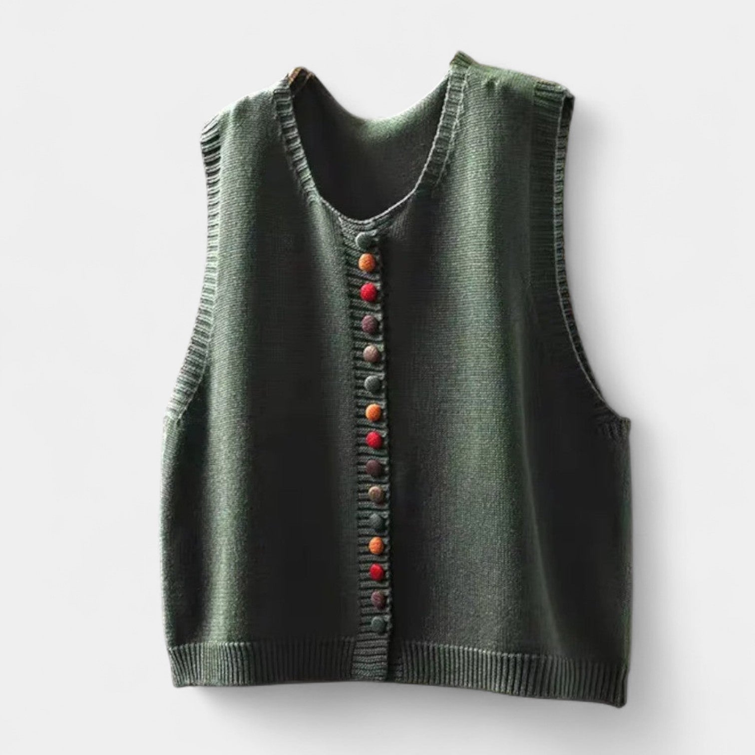 Karmen – Elegantní pletená vesta pro každodenní styl