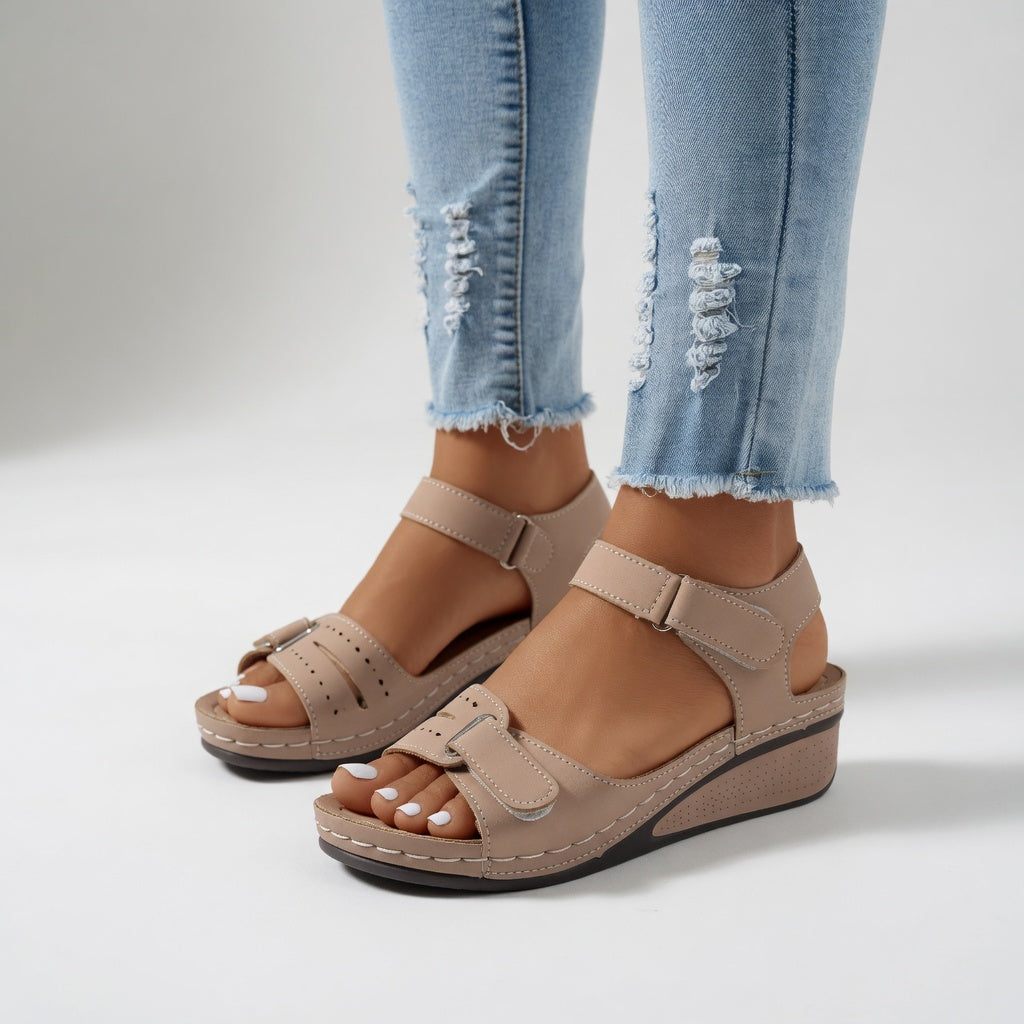 Clothilde™ – Sandály s pohodlnou výškou podpatku pro každodenní nošení