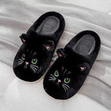 Pantufas quentes de pelúcia para gatos