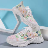 Floral Casual Basketball Shoes