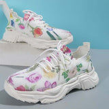 Floral Casual Basketball Shoes