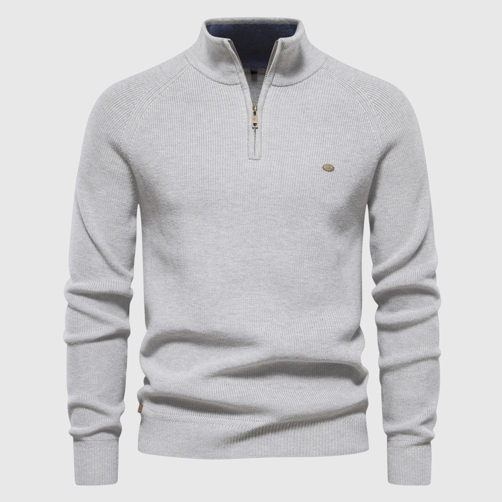 Alan | Luxurious sweater with zip