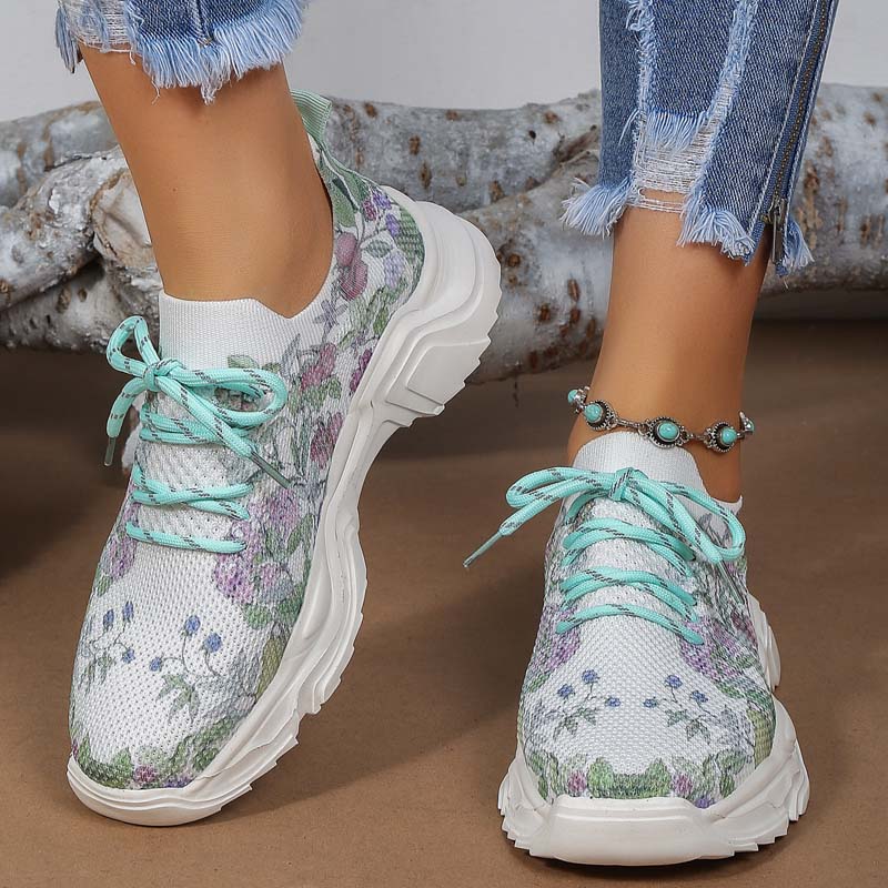 Floral Casual Basketball Shoes