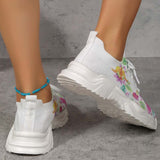 Floral Casual Basketball Shoes