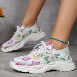 Floral Casual Basketball Shoes