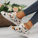 Creative Halloween Pattern Boots