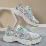 Floral Casual Basketball Shoes
