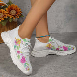 Floral Casual Basketball Shoes