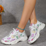 Floral Casual Basketball Shoes