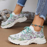 Floral Casual Basketball Shoes