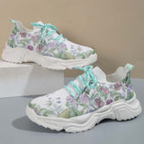 Floral Casual Basketball Shoes