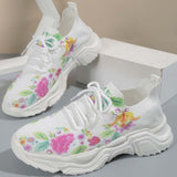 Floral Casual Basketball Shoes