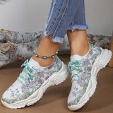 Floral Casual Basketball Shoes