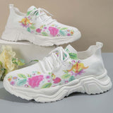 Floral Casual Basketball Shoes