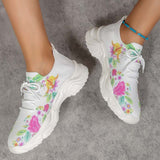Floral Casual Basketball Shoes