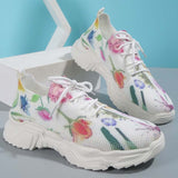 Floral Casual Basketball Shoes