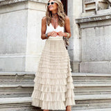 JOAN™ – Elegantní Maxi sukně s vícevrstvým designem