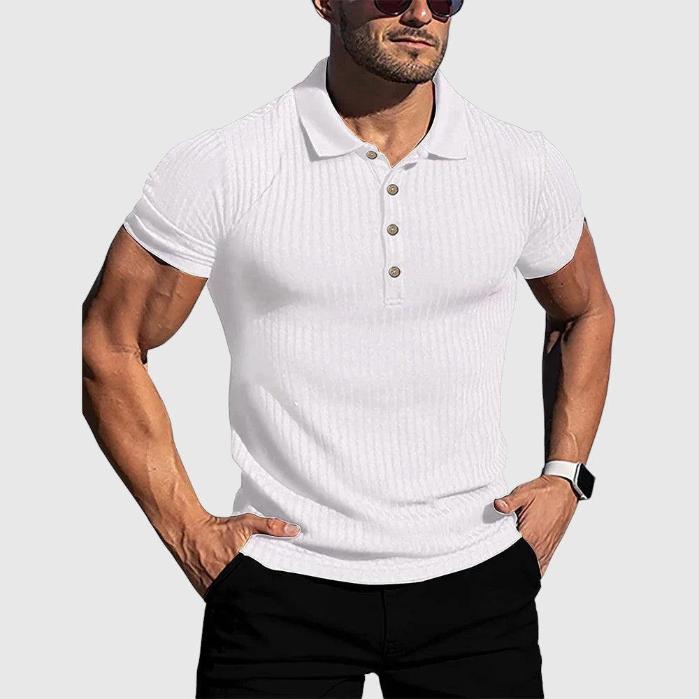 Libuše – Elegantní pruhovaná polokošile