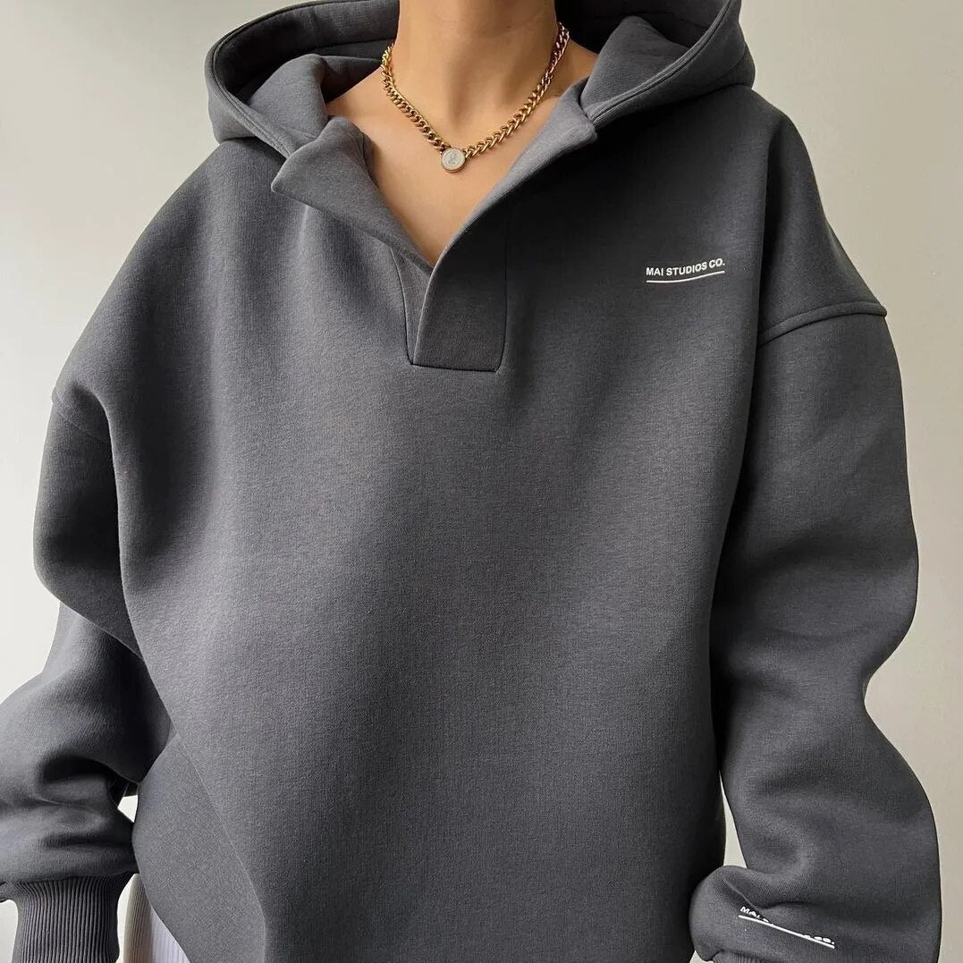 Chloe – Oversized mikina s kapucí