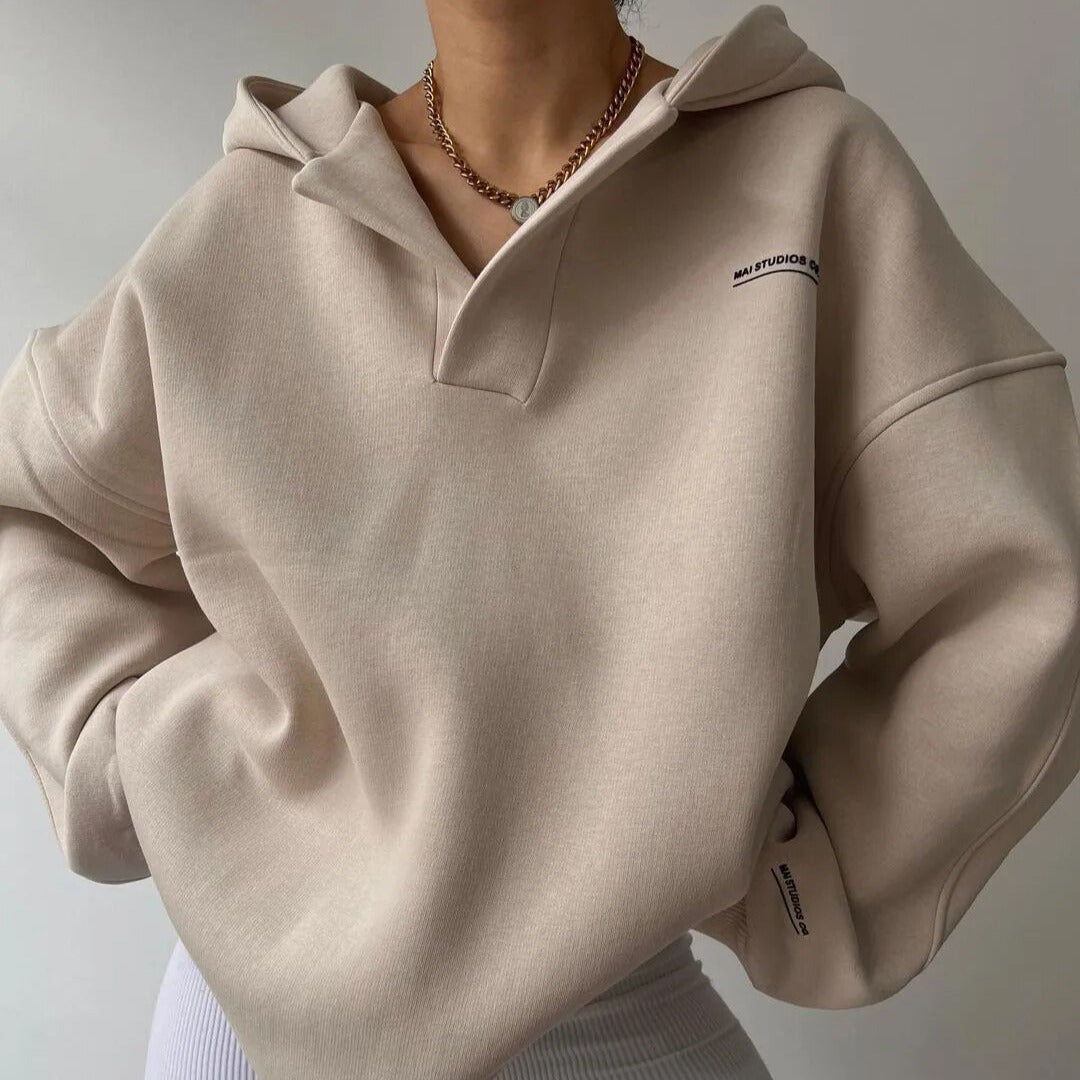Chloe – Oversized mikina s kapucí