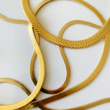 Colar de Serpente Brilhante
