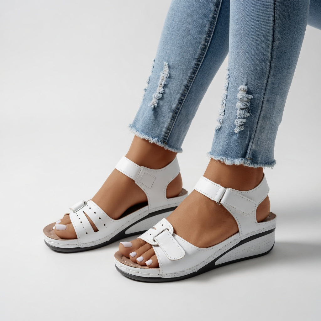 Clothilde™ – Sandály s pohodlnou výškou podpatku pro každodenní nošení