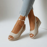 Cyrielle™ — Sandály na platformě, espadrilkový styl, elegantní letní vzhled
