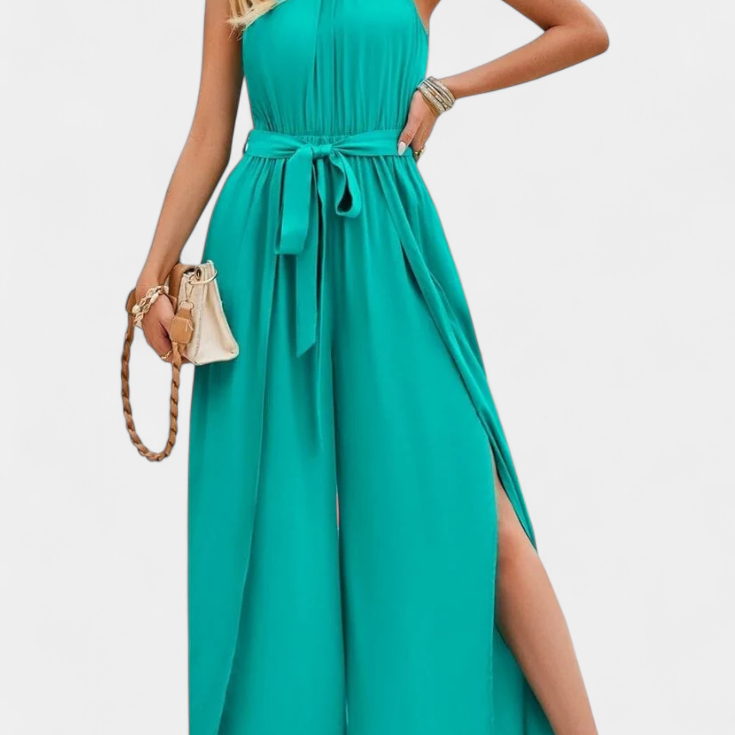 Nyree Mono Asymetrický s výstřihem a mašlí