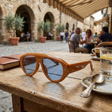 NAPOLI – Acetátové sluneční brýle Aviator